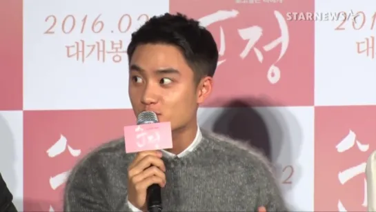 [VIDEO] 160104 D.O @ 'Pure Love' Press Conference