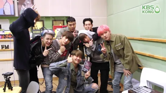 [RAW|VK][13.10.2016] Monsta X KBS COOLFM Kiss The Radio (Behind)