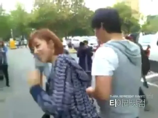 [Fancam] 120921 Eunjung @ KBS Building