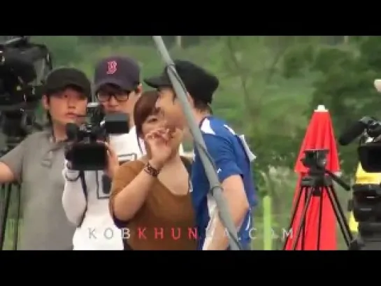 [Fancam] 120709 RM Recording [Cr:KOBKHUNKA]