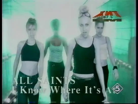 All Saints - I Know Where Its At (5 канал, 1997) [720p]