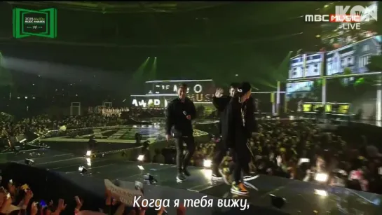 151107 iKON - INTRO + MY TYPE @ Melon Music Awards [рус. суб.]