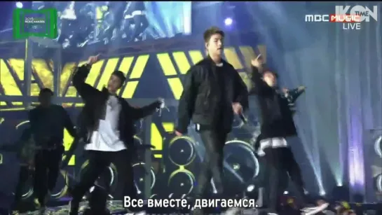 151107 iKON - RHYTHM TA @ Melon Music Awards [рус. суб.]