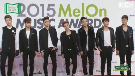 151107 iKON Red Carpet @ MelOn Music Awards [рус. суб.]