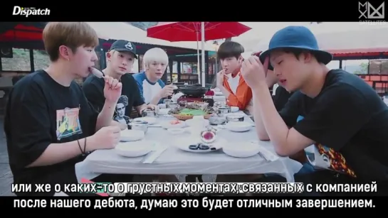 [RUS.SUB][23.08.2016] Monsta X Heat Hunter Captain Korea Gapyeong War INTERVIEW