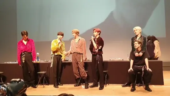 [VK][191107] MONSTA X fancam @ Synnara fansign