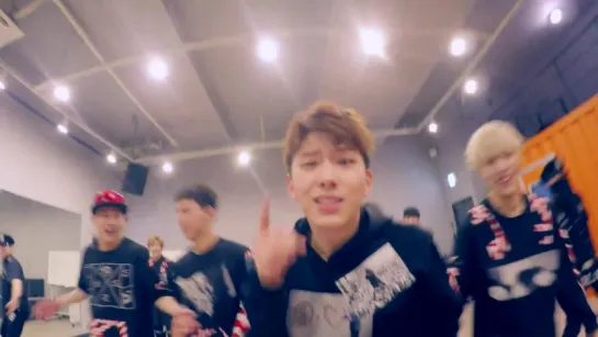 [VK][150613] Dance Practice MONSTA X - TRESPASS (BEAGLE Ver.)