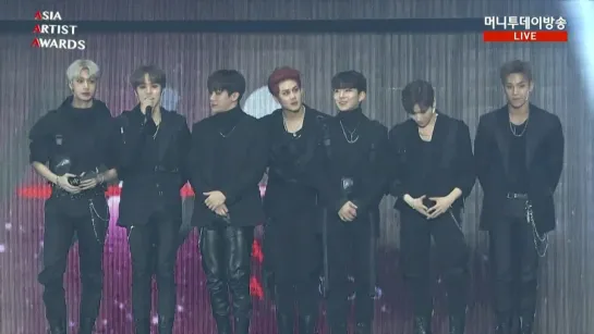 [VK][181128] MONSTA X Best Icon @ 2018 Asia Artist Awards