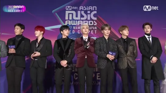 [VK][171129] MONSTA X Red Carpet @ Mnet Asian Music Awards 2017