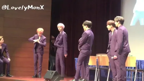 [VK][180421] MONSTA X fancam @ Jamsil fansign