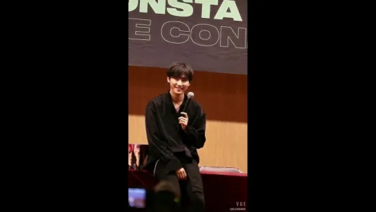 [VK][180406] MONSTA X fancam (I.M focus) @ Yoido fansign