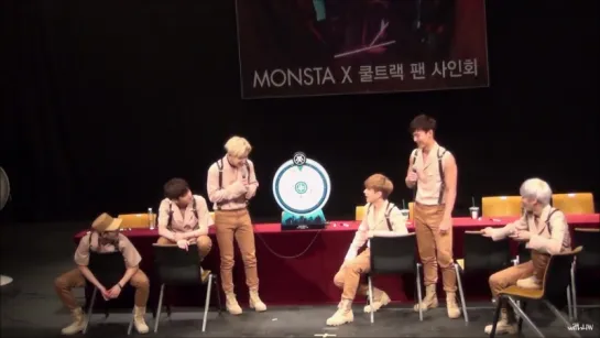 [VK][160619] MONSTA X fancam @ Yongsan fansign