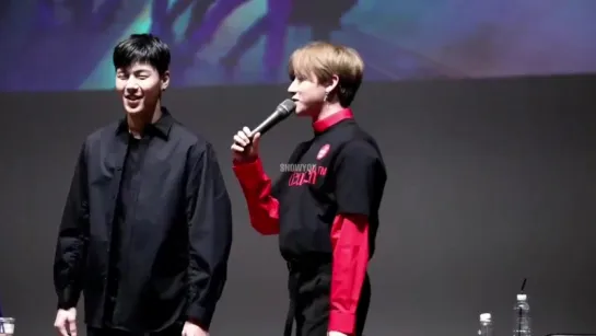 [VK][180107] MONSTA X fancam (I.M focus) @ Hongdae fansign