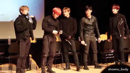 [VK][180106] MONSTA X fancam @ Geondae fansign