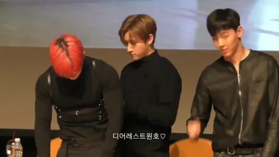 [VK][180106] MONSTA X fancam @ Geondae fansign