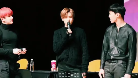 [VK][180106] MONSTA X fancam (I.M focus) @ Geondae fansign