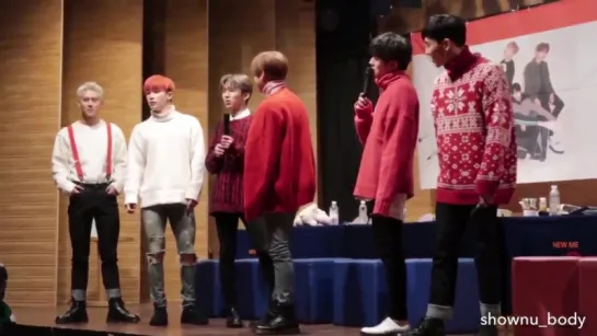 [VK][171223] MONSTA X fancam @ Jamsil fansign