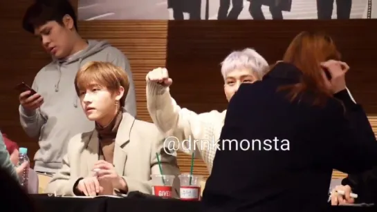 [VK][171118] MONSTA X fancam @ Gangnam fansign