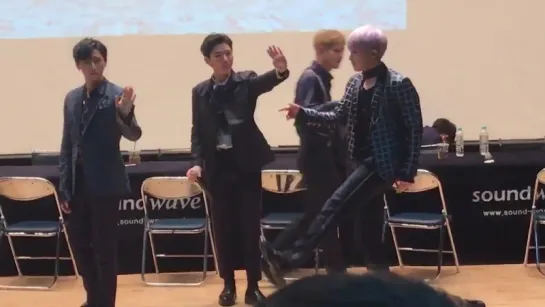 [VK][170409] MONSTA X fancam @ Bundang fansign