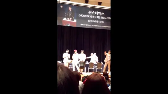 [VK][170402] MONSTA X fancam @ Incheon fansign