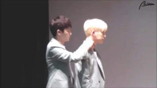 [VK][20160522] Monsta X (I.M + Wonho) @ Fansign Dongja Art Hall