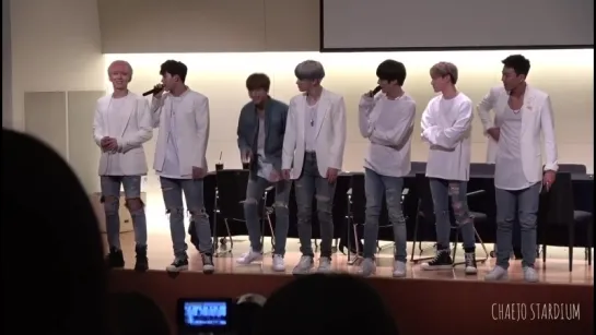 [VK][07.10.2016] MONSTA X Fancam @ Fansign Jongno