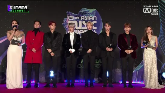 [VK][191204] MONSTA X Red Carpet @ 2019 MAMA