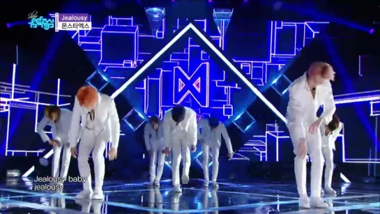 [VK][180425] MONSTA X - Jealousy 60 FPS (Stage Mix) @ Music Core