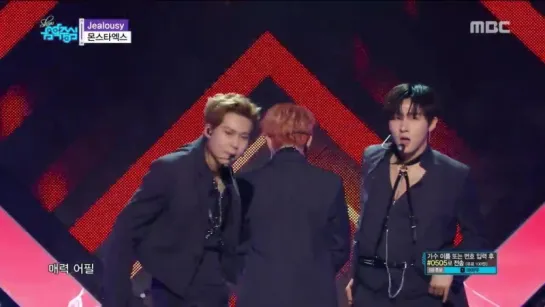 [VK][180407] MONSTA X - Jealousy @ Show! Music Core