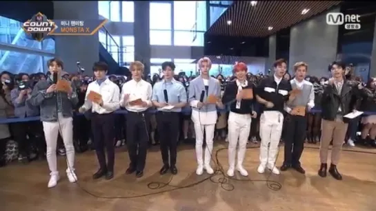 [VK][180329] MONSTA X Mini-fanmeeting @ M!Countdown