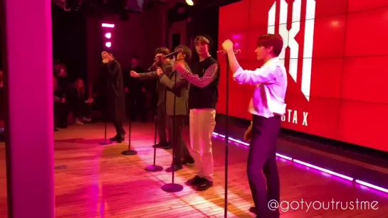 [VK][200220] MONSTA X fancam - Middle of the Night @ YouTube Space event in NY