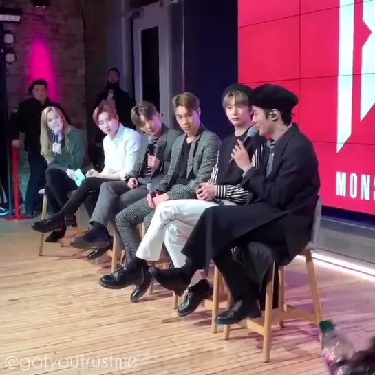 [VK][200220] MONSTA X fancam Talk Time @ YouTube Space event in NY