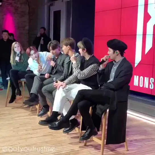 [VK][200220] MONSTA X fancam Talk Time @ YouTube Space event in NY