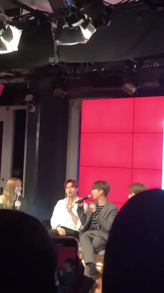 [VK][200220] MONSTA X fancam (I.M focus) Talk Time @ YouTube Space event in NY