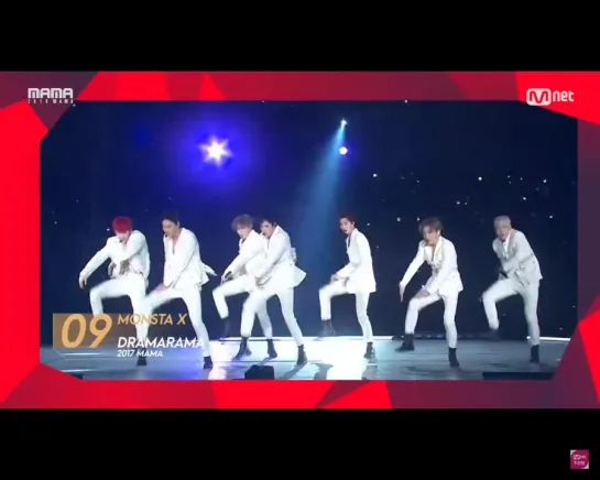 [VK][181024] MONSTA X 10thMAMA x 10Moments ep.2 Sexy Perfomance @ 2018 MAMA