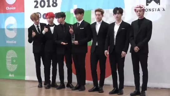 [VK][180409] MONSTA X Red Carpet @ C-festival