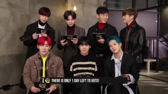 [VK][180219] Special MC MONSTA X and Oh My Girl: 1 Days Left To Vote @ 13th Annual Soompi Awards