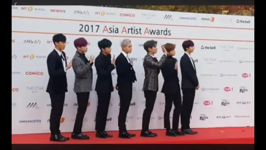 [VK][171115] MONSTA X Red Carpet @ Asia Artist Awards 2017