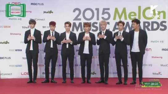 [VK] [07.11.15] MONSTA X Red Carpet @ MelOn Music Awards 2015