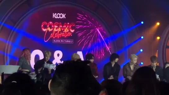 [VK][190907] MONSTA X fancam - Talk Time @ Klook Cosmic Celebration