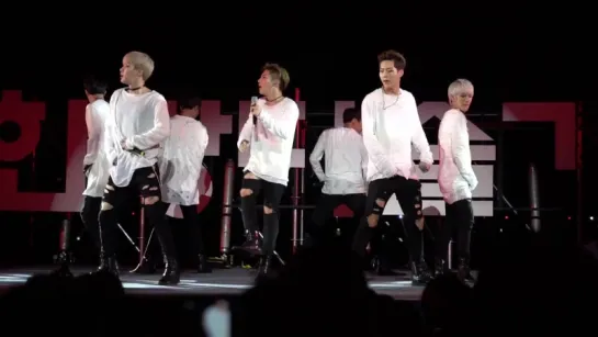 [VK][160805] MONSTA X fancam - Hero @ Dalseugi Cheorwon Festival