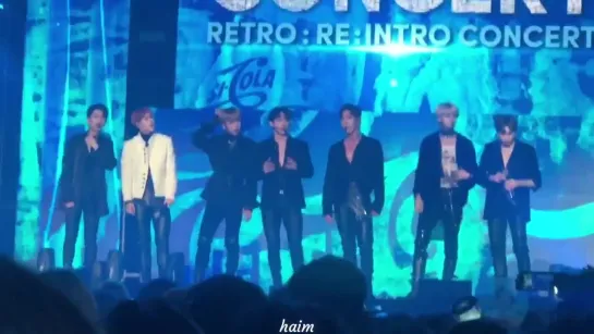 [VK][181116] MONSTA X fancam Talk Time @ Pepsi RETRO Re:Intro concert