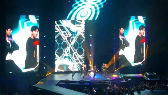 [VK][20160731] Monsta X — Moves Like Jagger (Fancam) @ KCON LA 2016