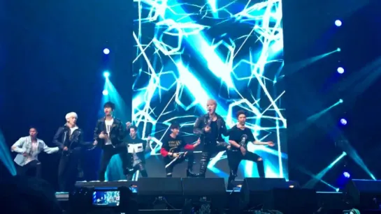 [VK][20160731] Monsta X — Moves Like Jagger (Fancam) @ KCON LA 2016