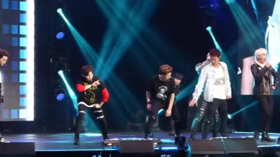 [VK][20160731] Monsta X — Moves Like Jagger (Fancam) @ KCON LA 2016