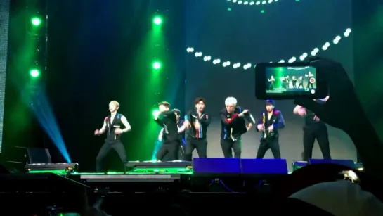 [VK][20160731] Monsta X — Intro, Yessir, All In (Fancam) @ KCON LA 2016