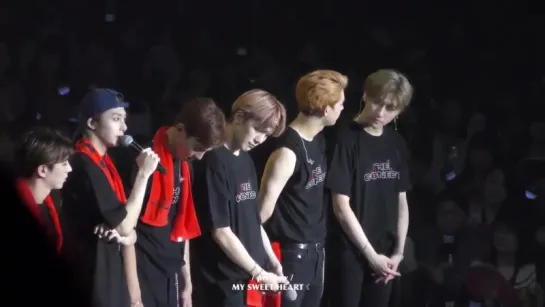 [VK][181007] MONSTA X fancam Ending @ THE 2nd WORLD TOUR 'THE CONNECT' in Chiba D-3