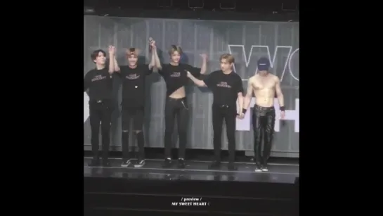 [VK][181010] MONSTA X fancam Ending @ THE 2nd WORLD TOUR 'THE CONNECT' in Osaka