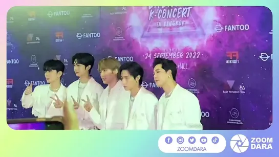 [VK][220924] MONSTA X Red Carpet at LALAPA K-CONCERT @ zoomdara