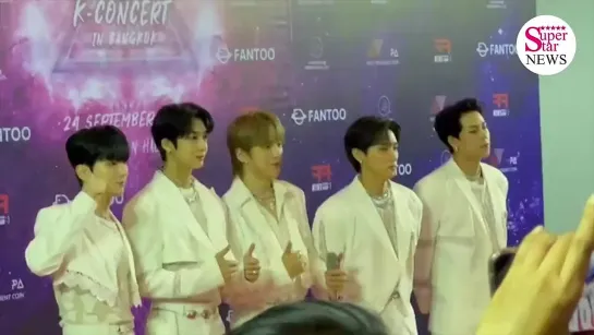 [VK][220924] MONSTA X Red Carpet at LALAPA K-CONCERT @ SuperStarNews